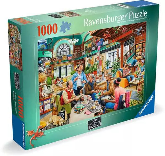 Ravensburger Turn the Page Bookclub 1000 piece puzzle box