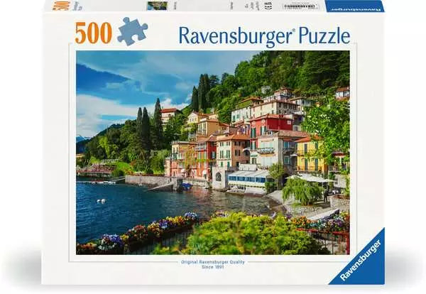 Ravensburger Lake Como Italy 500 piece puzzle box