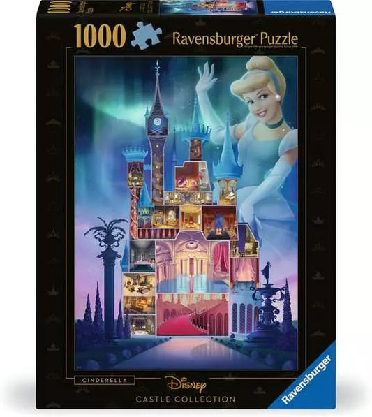 Ravensburger Disney Castles Cinderella 1000 piece puzzle box