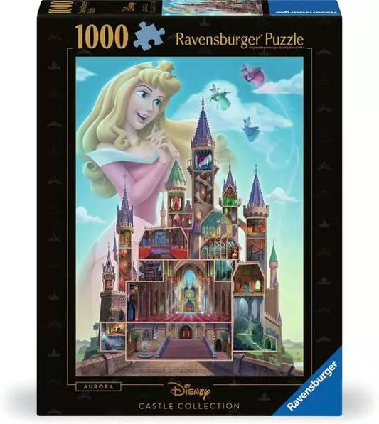 Ravensburger Disney Castles Aurora 1000 piece puzzle box