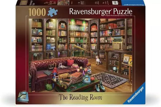 Ravensburger The Reading Room 1000 piece puzzle box
