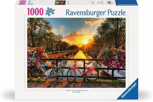 Ravensburger Bicycles in Amsterdam 1000 piece puzzle box
