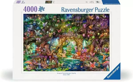 Ravensburger Hidden World of Fairies 4000 piece puzzle box