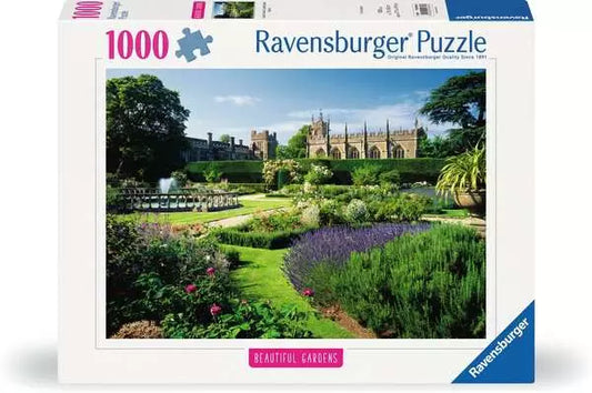 Ravensburger Queen's Garden Sudley Castle 1000 piece puzzle box