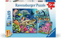 Ravensburger Underwater 3 x 49 piece puzzle box