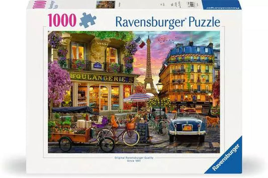 Ravensburger Paris at Dawn 1000 piece puzzle box