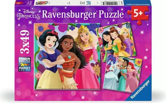 Ravensburger Disney Princess 3 x 49 piece puzzle box