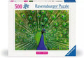 Ravensburger Peacock 500 piece puzzle box