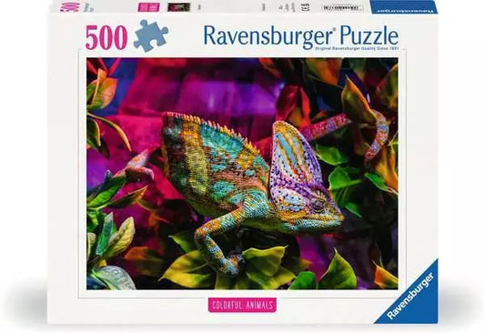 Ravensburger Chameleon 500 piece puzzle box