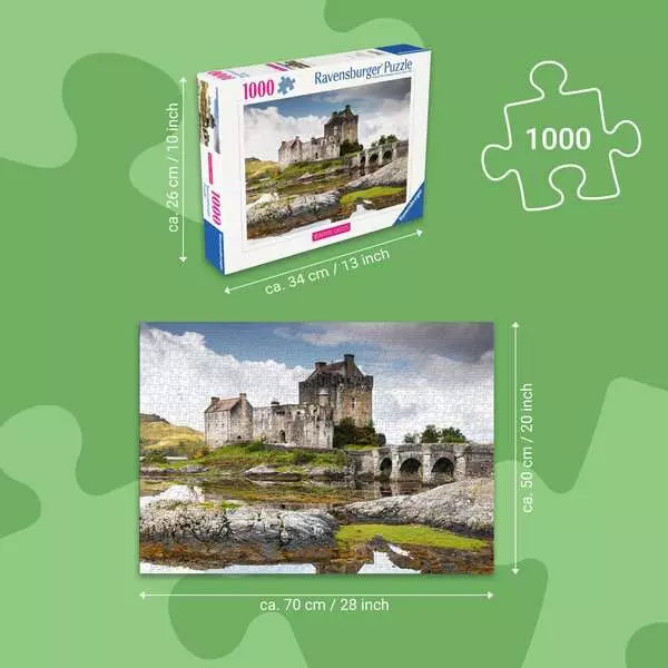 Ravensburger Beautiful Castles: Scotland 1000pc Puzzle