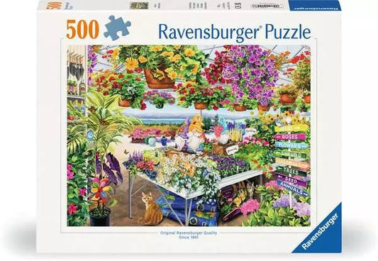 Ravensburger Glorious Garden Center 500 piece puzzle box