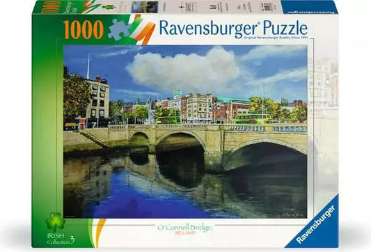 Ravensburger O'Connell Bridge Ireland 1000 piece puzzle box