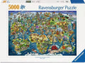 Ravensburger World Map puzzle box