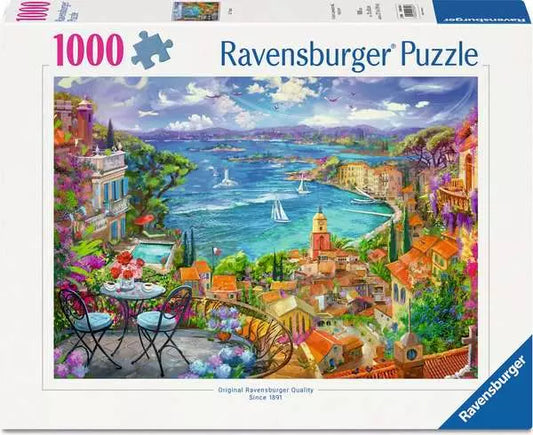 Ravensburger St Tropez 1000 piece puzzle box