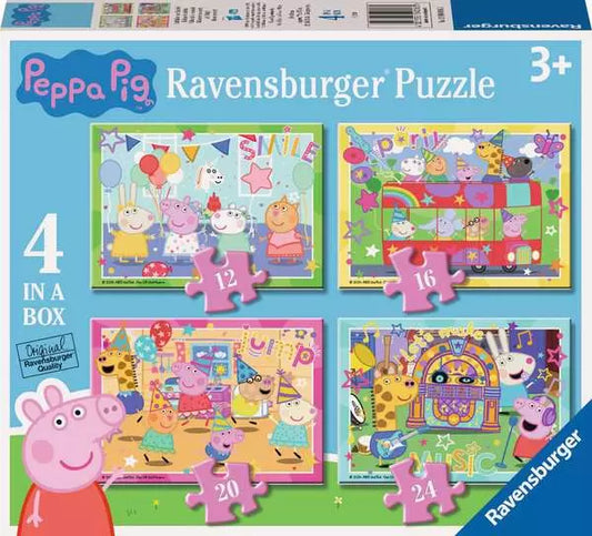 Ravensburger Peppa Pig 12 piece puzzle box
