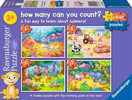 Ravensburger How Many Animals Can You Count? puzzle box
