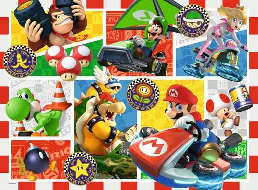 Ravensburger Mario Kart XXL 150 Piece Puzzle
