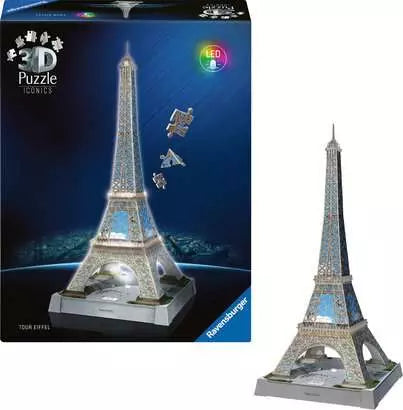 Ravensburger | Iconics Eiffel Tower with Ligh