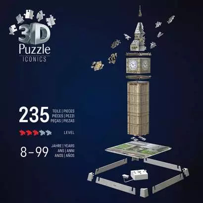 Ravensburger | 3D Iconics Big Ben with Light