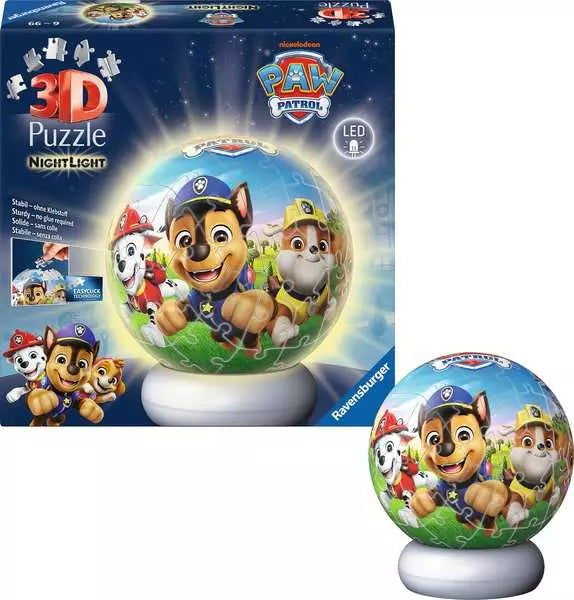 Ravensburger | 3D Puzzle NightLight Paw Patro