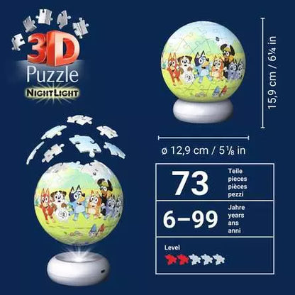 Ravensburger | 3D Puzzle NightLight Bluey