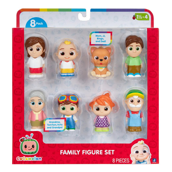 Cocomelon: 8 Figure Pack Family