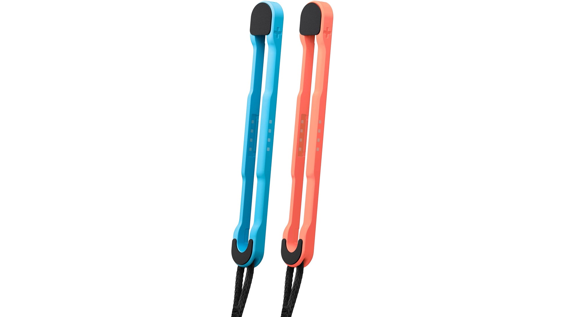 Nintendo Switch 2 Joy-Con 2 Straps Light Blue / Light Red front view