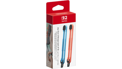 Nintendo Switch 2 Joy-Con 2 Straps Light Blue / Light Red packaging
