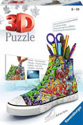 Ravensburger Sneakers Graffiti 108 piece 3D puzzle box