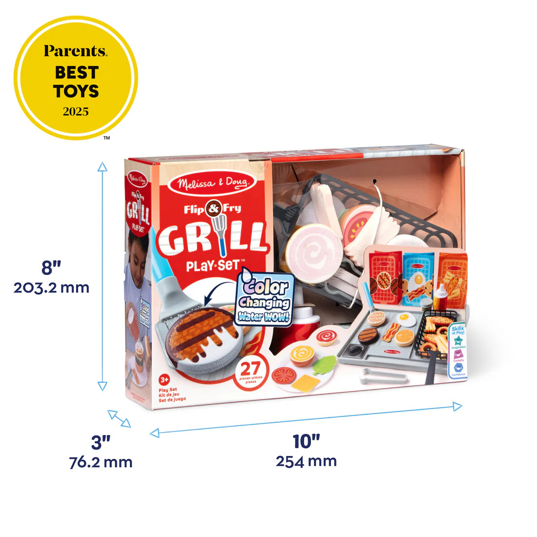 Melissa & Doug: Flip Fry Grill Play Set