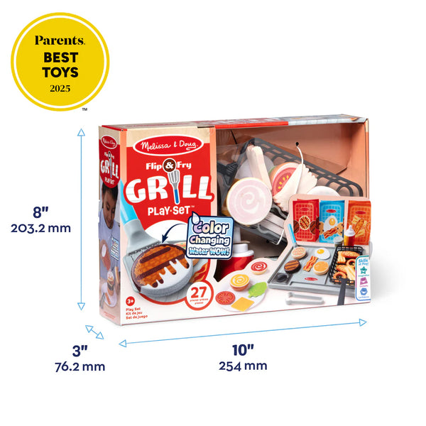 Melissa & Doug: Flip Fry Grill Play Set
