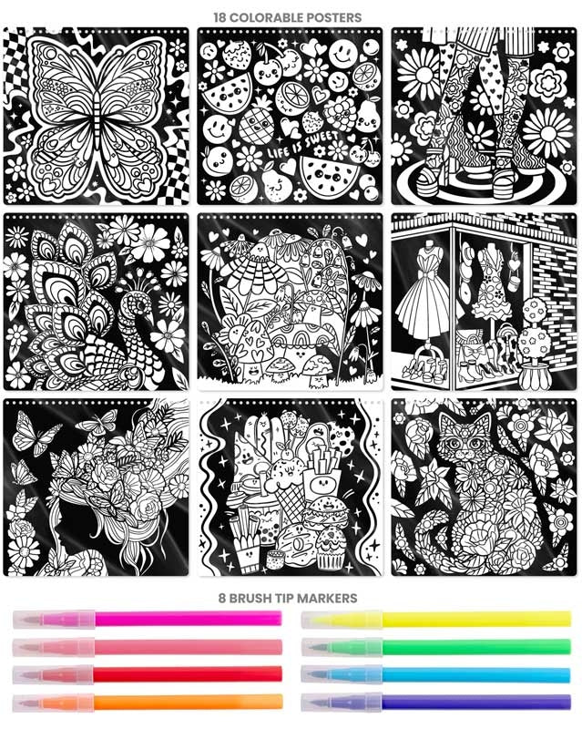 Fashion Angels - Color POP Poster Set - view 4