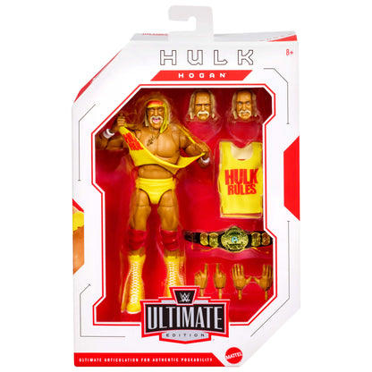 WWE Ultimate Edition Hulk Hogan Action Figure & Accessories Set, 6-Inch Collectible - Image 2 of