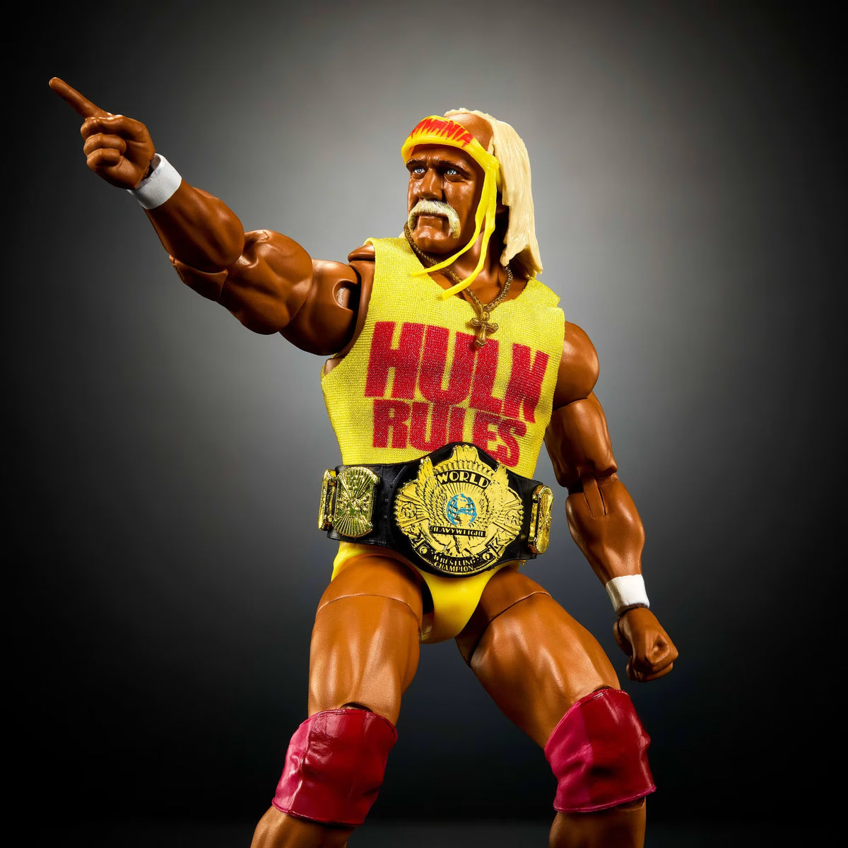 WWE Ultimate Edition Hulk Hogan Action Figure & Accessories Set, 6-Inch Collectible - Image 3 of