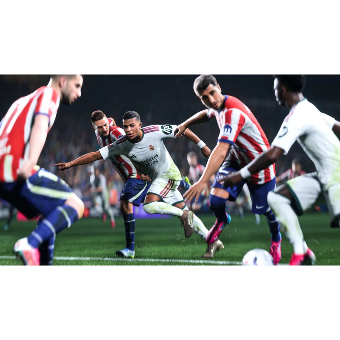 EA SPORTS FC 27 Xbox game case featuring action artwork and next-gen football features