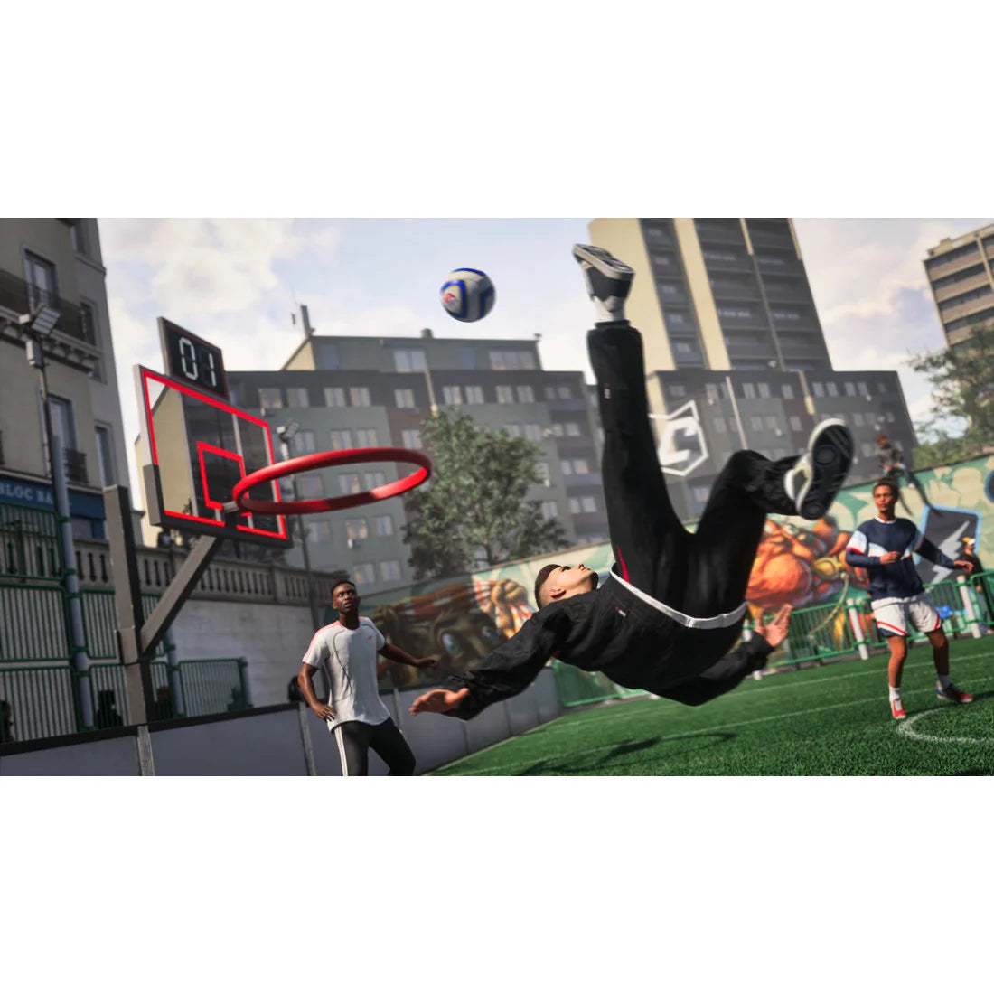 EA SPORTS FC 27 Xbox game case featuring action artwork and next-gen football features