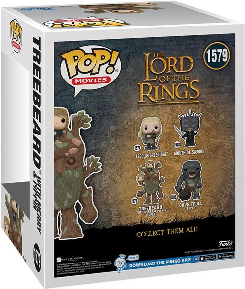 Funko POP! :  LOTR - Treebeard with Mary & Pip (1579)