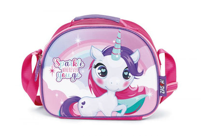 Unicorn 3D Insulated Lunch Bag 26 x 21 x 11 cm