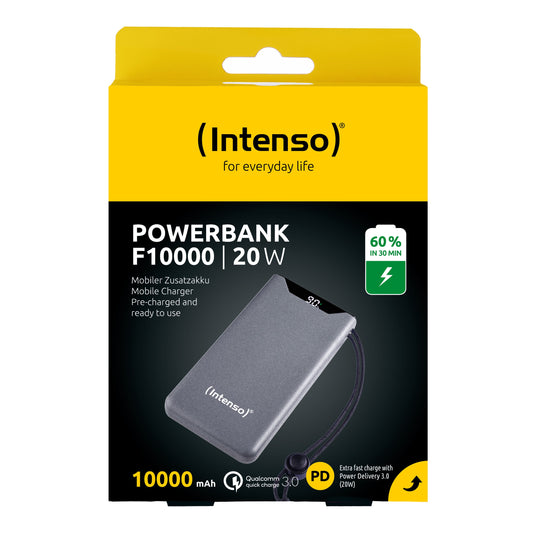 Intenso | F10000 Power Bank 10000mAh - Grey