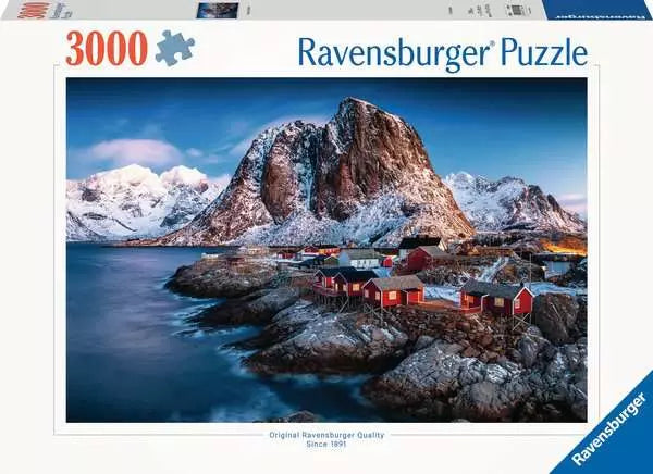Ravensburger Hamnoy Lofoten 3000 piece puzzle box