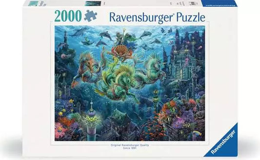 Ravensburger Underwater Magic 2000 piece puzzle box
