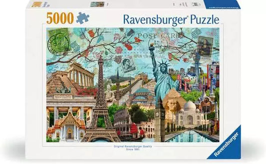 Ravensburger Big City Collage 5000 piece puzzle box