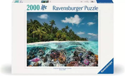 Ravensburger A Dive in the Maldives 2000 piece puzzle box