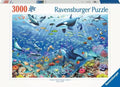 Ravensburger Colorful Underwater World 3000 piece puzzle box
