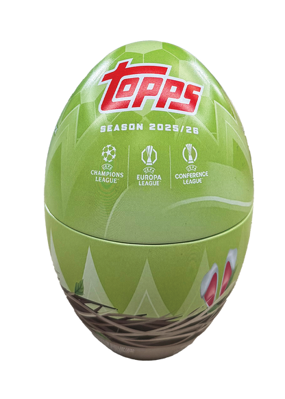 Topps UEFA Club Competitions 2025/26 Spring Tin green