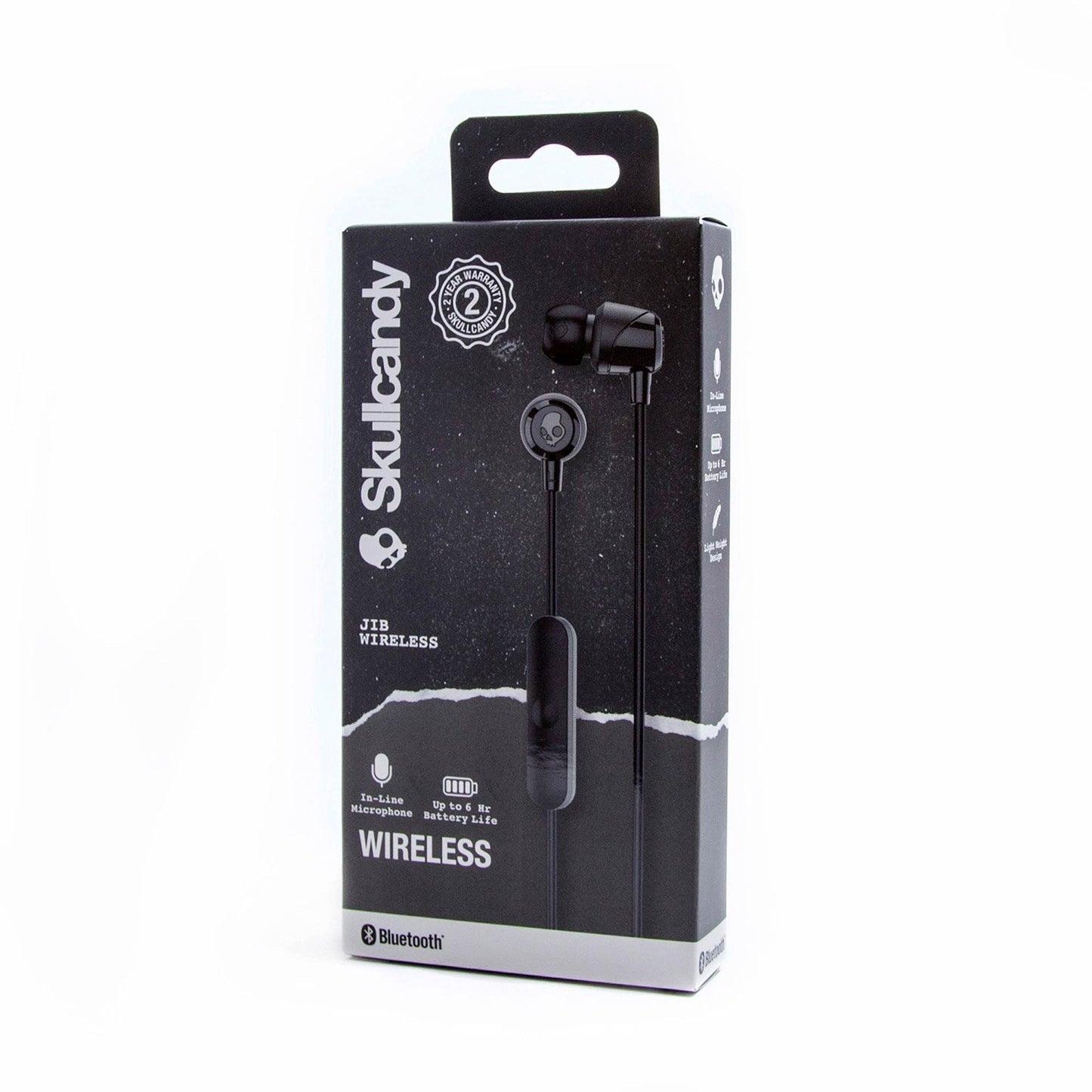 Skullcandy: Jib Wireless Bluetooth Earphones Black