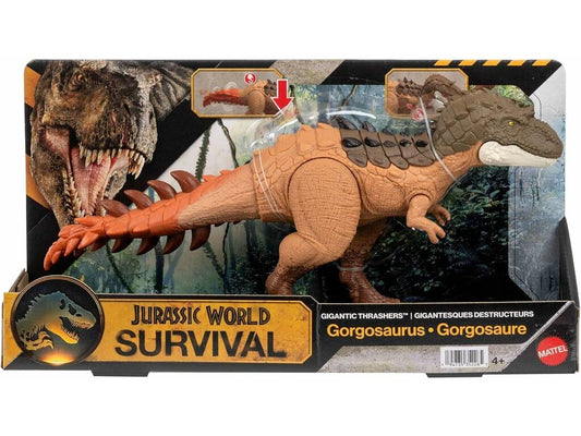 Jurassic World Survival Destruidores Gigantes Figura Gorgosaurus de 35 cm