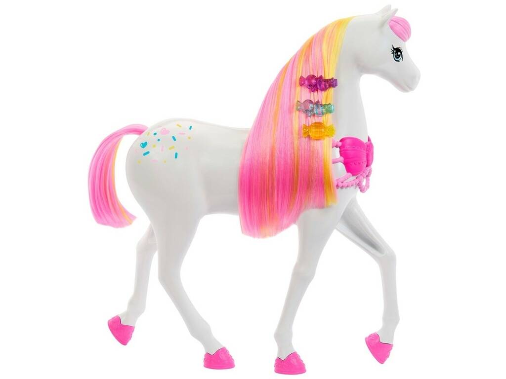 Barbie en el Cascanueces Pack Caballo de 25 cm con Carroza y Accesorios