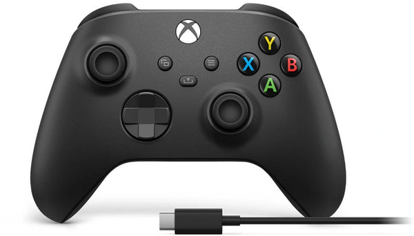 Xbox Controller: Carbon Black (Inc USB C Cable)