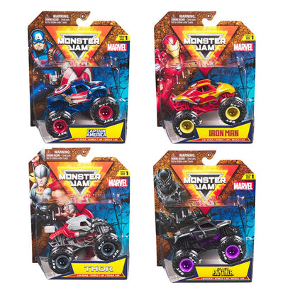Monster Jam 1:64 Marvel Trucks S2